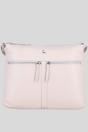 Light Pink 'Mourne' Sleek Real Leather Shoulder Bag, Image 1 of 5