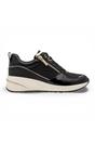 Black Tamaris Black Tamaris Black Gold Platform Sneakers, Image 1 of 7
