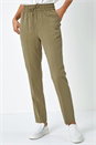 KHAKI Smart Drawstring Joggers, Image 4 of 5