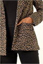 Multi Animal Print Stretch Jacket , Image 5 of 5