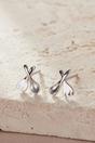 Silver Mia Gioielli Silver Sterling Silver Fork & Spoon Studs, Image 3 of 3