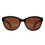 Black Cat Eye Gloss Black Flowers Brown TB1605 Amie, Image 1 of 3