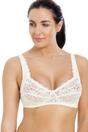 Ivory Camille Lingerie Ivory Non Wired Soft Cup Lace Bra, Image 1 of 4