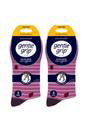 Pink 6 Pairs Wildlife Dogs Cats Patterned Socks, Image 2 of 2