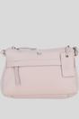 Light Pink Ashwood Leather Light Pink 'Perth' Elegant Real Leather Crossbody Bag, Image 1 of 5