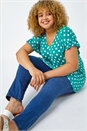 Blue Curve Stretch Denim Jegging, Image 1 of 5