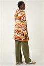 Beige Jacquard Knit Cardigan, Image 4 of 6