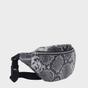 Black 'NOAH' Real Leather Bum Belt Bag, Image 1 of 6