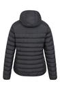 Black Mountain Warehouse Black Faux Fur Lined Padded Jacket, Image 2 of 5