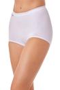 White Three Pack Cotton Maxi Briefs, Image 4 of 5
