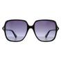 Black Polaroid Black Square Black Grey Gradient Polarized PLD 6219/S, Image 1 of 4