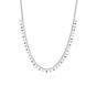 Silver Rainbow Multiple Star Station Necklace Sterling Silver, Image 1 of 5