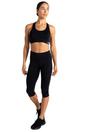 Black Influential II Plain 3/4 Leggings, Image 5 of 5