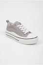 Grey iKrush Grey Saoirse Low Top Canvas Trainers, Image 2 of 8