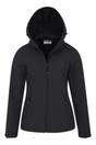 Black Exodus Breathable Soft Shell Jacket, Image 5 of 6