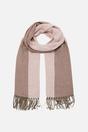 Multi Color Block Herringbone Tassel Scarf, Image 2 of 3