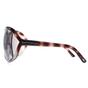  Butterfly Gradient Grey Tortoise Smoke Grey Silver Mirror Bettina FT1068 Sunglasses, Image 3 of 3