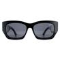 Black Jimmy Choo Black Rectangle Black with Black Pattern Temples Grey CAMI/S, Image 1 of 4