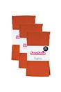 Wine 3 Pair Ladies Coloured Opaque 80 Denier Plain Block Colour Tights, Image 2 of 5