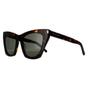 Brown Cat Eye Havana Grey Sunglasses, Image 2 of 6