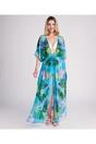 Turqouise Marbella - Kimono Beach Cover-up, Image 3 of 4
