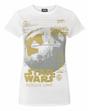 White Star Wars Rogue One Metallic Death T-Shirt, Image 1 of 4