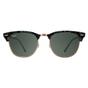 Grey Round Spotted Grey Green Dark Grey Gradient Sunglasses, Image 1 of 6