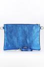 Multi Rainbow Striped Italian Leather Clutch Bag, Image 3 of 3