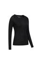 Black Merino Wool Base Layer Top 2 Pack, Image 2 of 4