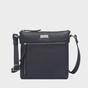 Navy 'RUE' Soft Pebble Grain Leather Crossbody Bag, Image 1 of 4