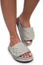 Grey iKrush Grey Josie Flatform Sandals, Image 3 of 8
