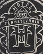 Black Hotel Transylvania Logo Glow In Dark T-Shirt, Image 4 of 4
