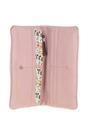 Pink 'Arcobaleno' 12 Card RFID Protected Leather Purse, Image 2 of 4