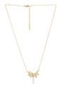 Gold Golden Bow Necklace, Image 3 of 5