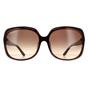 Brown Salvatore Ferragamo Brown Rectangle Brown Brown Gradient Sunglasses, Image 1 of 4