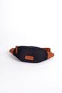 Navy Blue Etre Navy Blue Compact Crossbody Bum Bag, Image 1 of 2