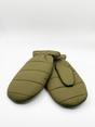 Khaki Quilted Mittens, Image 1 of 3