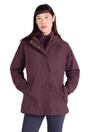 Burgundy Alaskan 3 in 1 Padded Jacket, Image 1 of 7