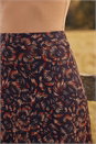  Speckle Print Panel A-Line Skirt, Image 4 of 4