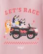 Pink Bluey Lets Race T-Shirt, Image 4 of 4