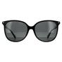 Black Cat Eye Black Grey Polarized Sunglasses, Image 1 of 4