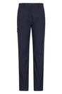 Navy Hiker Stretch Short Winter Trousers, Image 1 of 4