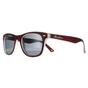 Red Square Burgundy Rubbertouch Grey Polarized MP41 Sunglasses, Image 2 of 4