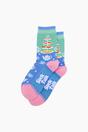 Multi Afternoon High Tea Bamboo Socks, Image 3 of 4