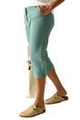 Olive Bayletta Capri Trousers, Image 1 of 5