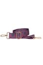 Fuchsia Star Print Woven Bag Strap, Image 2 of 2