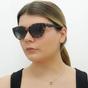  Cat Eye Shiny Pink Havana Grey Gradient EA4162, Image 5 of 6