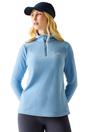 Light Denim Great Outdoors Sweetheart 1/4 Zip Fleece Top, Image 4 of 4