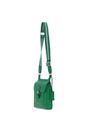 Green 'Eclisse Cuoio' Real Leather Crossbody Bag, Image 3 of 4