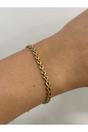 Gold Heart Link Bracelet, Image 3 of 4